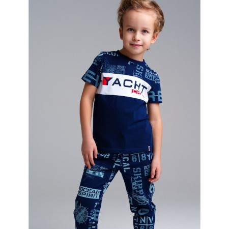Set for a boy PlayTode: T -shirt and trousers, height 98 cm-1