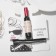 Set 2 subjects: chocker, tint for the lip "Wine" Girl Boss, black and white color in silver, 30 cm