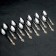 Tablespoon “Troika”, h = 19 cm, thickness 2 mm, local nitride titanium coating, silver color