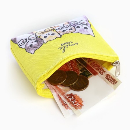Kitty wallet "cats" mix, 11*0.5*8.5 cm-13