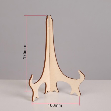 Plates for plates, 10 × 10 × 17.5 cm, thickness 3 mm, beige color-1