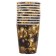 A set of paper dishes is a disposable "black gold", 10 glasses, 10 plates