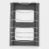 Kitchen holder for lids, pans and pots of the shade, color gray