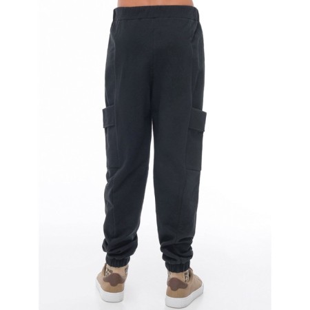Pants for boys, height 122 cm, black color-11