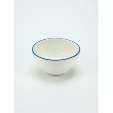 A deep ceramic Dolce Ceramo plate. Ocean, 10 x 5 cm