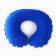 Pillow for travel "Blue", shape of the oval