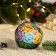 A set of 4 Christmas balls of 100 mm "unique bouquet"