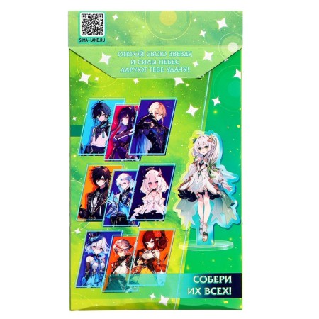 Anime figurine on the stand “Heaven’s Forces” with stickers, acrylic-6