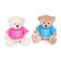 Soft toy "Bear", in a jacket, color mix