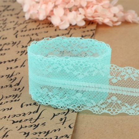 Capricon lace, 35 mm × 10 ± 1 m, mint color-2