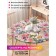 Rosa Rosa Roses, Round, Oxford, elastic band, size 120x120 cm, diameter 75-100 cm