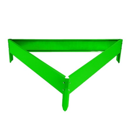 Galled flowerbed, 50 × 15 cm, bright green, “Terition”, Greengo-7