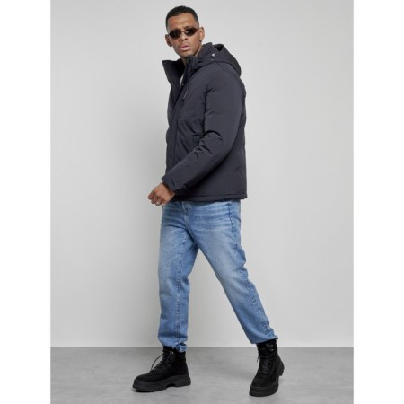 Male jacket, size 68, dark blue color-1