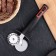 Pizza knife “Chile”, 18.5 cm, black color
