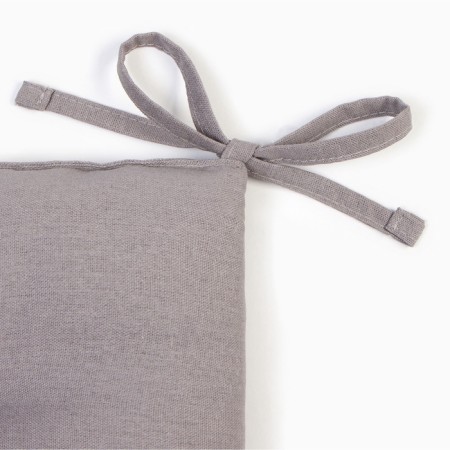 Sidushka Ethel "ECO", Gray color, 42x42 cm, 70% HL, 30% flax, 190 g/m2-5