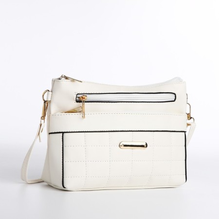 Bag Cross-Bodi with a zipper, dairy color-2