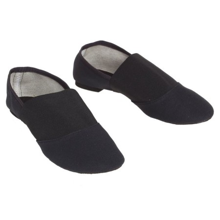 Jazovka fabric, with an elastic band, insole length 25.5 cm, black color