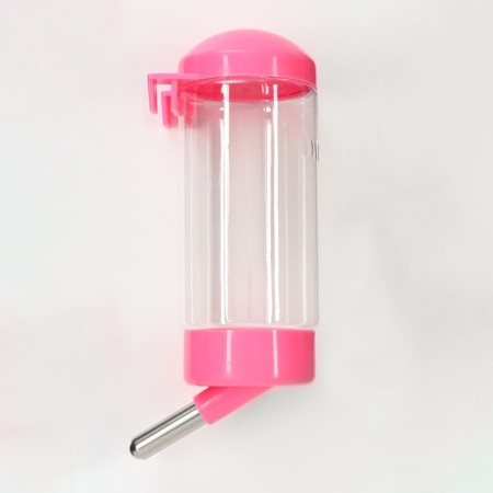 Drill for a cage, 400 ml, 9 x 6 x 20 cm, pink