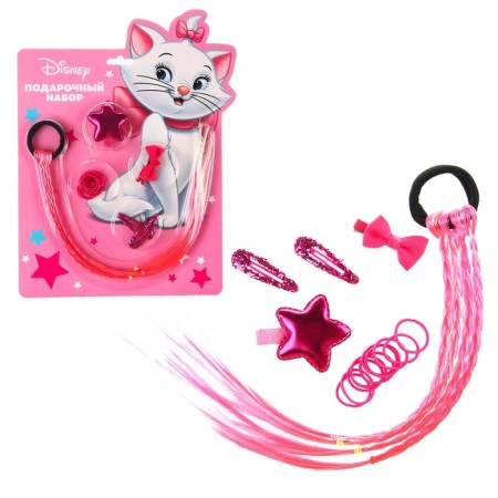 Gift set of hair accessories "Kitty Marie", cats aristocrats-5
