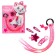 Gift set of hair accessories "Kitty Marie", cats aristocrats