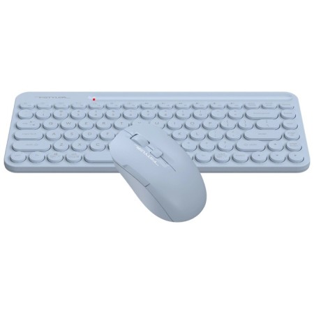Keyboard + Mouse A4Tech FSTYLER FG3200 Air2 Claw: Blue Mouse: Blue USB Wireless Slim Mu 107990-4