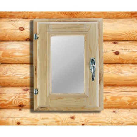 Window, 40 × 30cm, double glass, from needles-1