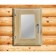 Window, 40 × 30cm, double glass, from needles