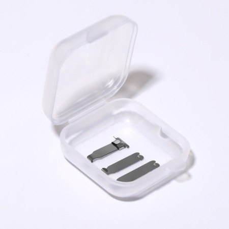 Corrector-fixer for an ingrown nail, size m, in a plastic case, silver color-7