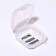 Corrector-fixer for an ingrown nail, size m, in a plastic case, silver color