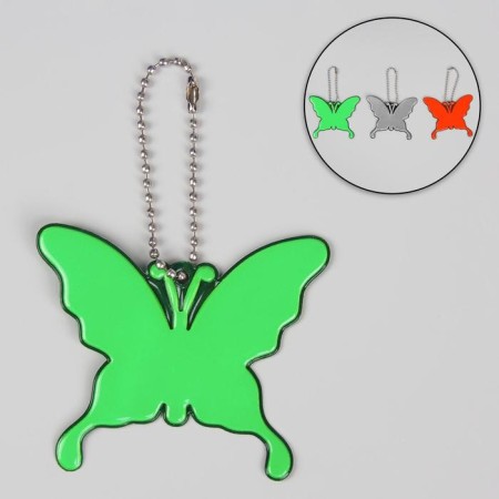 Reflective element "butterfly", 5.5 × 7 cm, color mix-2