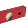Matrix level, 150 cm, aluminum, 3 eyes, red, ruler