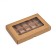 Folding box under 15 sweets, craft, 13.7 x 22 x 3.5 cm