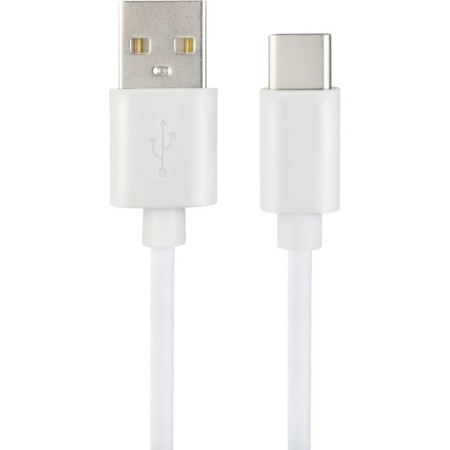 Perfeo, Type -C - USB, 2 A, 2 m, white cable