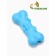 Chewing toy "bone with a smile", tpr, 9 cm, blue