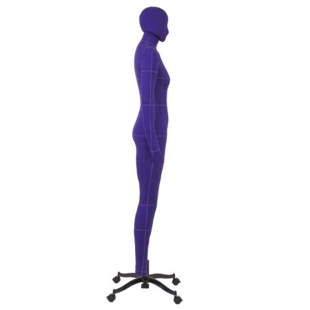 Pentornovsky Monica mannequin, set art, size 40, purple color, overlays, hands, leg and head-4