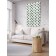Decorative panel with photo printing "Christmas trees dance", vertical, size 100x150 cm