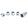 Secrets for wheels JN-501, nut 12 x 1.25 mm, height 22 mm, open, 4 pcs + key