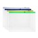 Set folder-convert on a zipper format A5, 120 md, 4 pieces, 4 colors, transparent, lightning 24 x 17cm