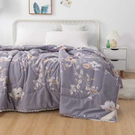 Dolly blanket, size 200x220 cm, purple color