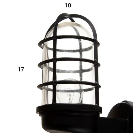 Bra "Idastastal" E27 Black 30x34x15cm-4