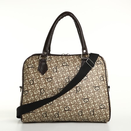 Road bag with lightning, beige color-1