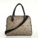 Road bag with lightning, beige color