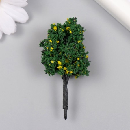 Artificial plant for creativity plastic "Cassia" 8 cm