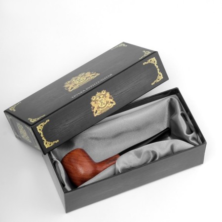 Cooling tube for tobacco "Commander premium", classic, red tree, length 14 cm, d-1.8 s-4