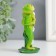 Souvenir Polystone "Frog with a frog on a jug" mix 5x4.5x10.5 cm