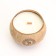 Candle in the coconut aromatic, cherry, soy wax, 8x10 cm, in the box