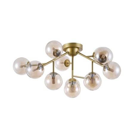 Ceiling light MayToni Mod545PL-12G, 12XG9, 28W, 60x60x20 cm, color gold-2