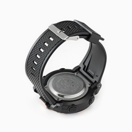 Watch of Electronic Electronic Astres R-Shock, D-5.3 cm, silicone strap, waterproof-4