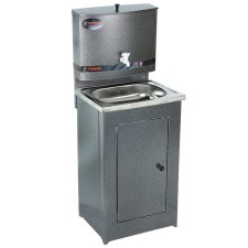 Tundra washbasin, without euns, stainless washing, 17 l, silver color