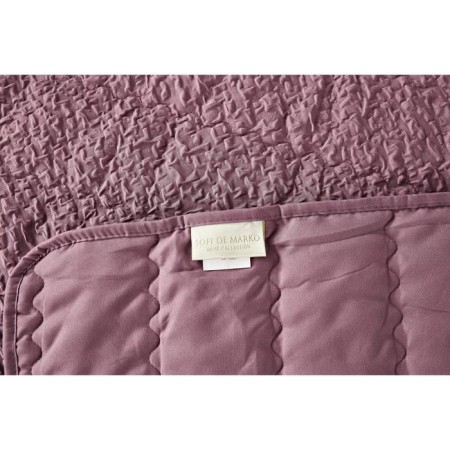 A set with a bedspread "Nadine", size 160x220 cm, 50x70 cm, color ash rose-7